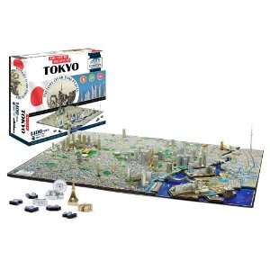  4D Cityscape Tokyo Time Puzzle Toys & Games