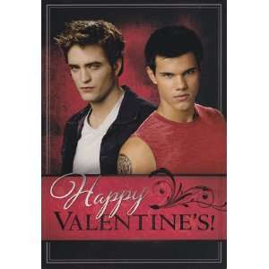  Twilight Eclipse Edward and Jacob Valentines Day Card 