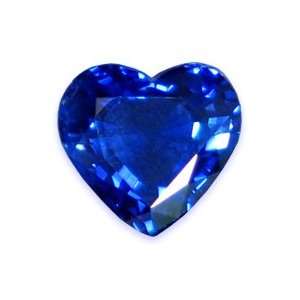   21cts Natural Genuine Loose Sapphire Heart Gemstone 