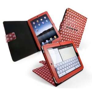  Juss Luv Polka Hot Multi View Faux Leather Case Cover for 