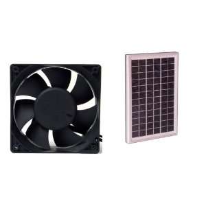  CDT F14 Solar Power Fan   10 Watt solar panel & 4 inch Fan 