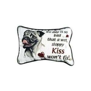  Set of 2 No Day Is So Bad Dog Decorative Throw Pillows 
