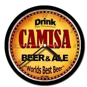  CAMISA beer and ale cerveza wall clock 