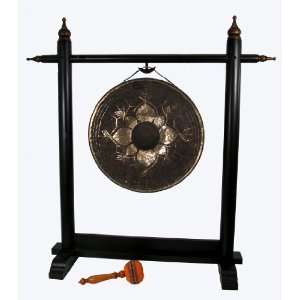  Gong Stand   Wood   Extra Large 