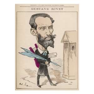 Gustave Rivet (1848 1936) French Poet, Playwright, Journalist and 
