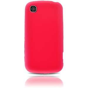  Red Gel Skin Protector Case Cover for AT&T LG Encore GT550 
