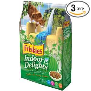 Purina Friskies Indoor Delights, 3.15 Pounds (Pack of 3)  