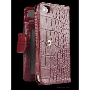 Sena 156218 Walletbook Leather Case for iPhone 4 & 4S   1 Pack   Case 