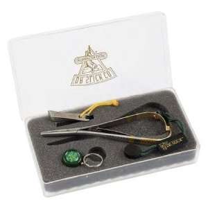  Dr. Slick Set 6 1/2 Gold Mitten Clamp in Large Fly Box 
