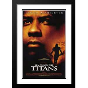  Remember The Titans 20x26 Framed and Double Matted Movie 