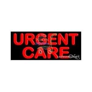  Urgent Care Neon Sign 13 Tall x 32 Wide x 3 Deep 