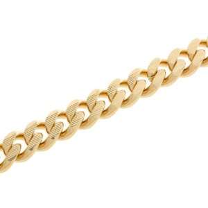   9mm Wide 14 KT Yellow Gold Filled Chain Necklace 106.2 G Jewelry