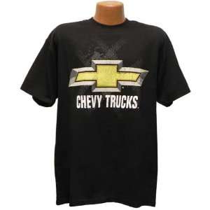    Chevy Trucks Tire Tread Black Tee Shirt X Large