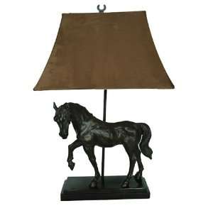  Triple Crown Race Horse Table Lamp