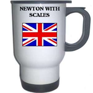 UK/England   NEWTON WITH SCALES White Stainless Steel 