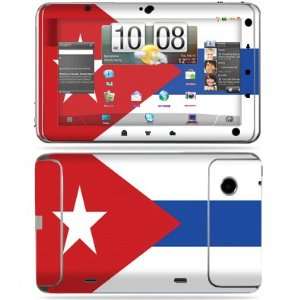   Decal Cover for HTC Flyer 7 inch tablet   Cuban flag Electronics