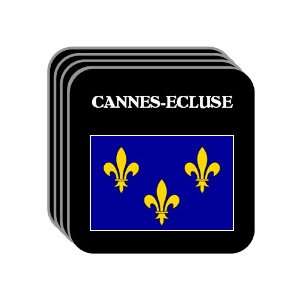  Ile de France   CANNES ECLUSE Set of 4 Mini Mousepad 