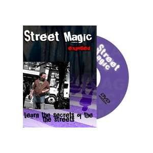  Street Magic DVD Secrets Trick Card Coin Stage Close Up 