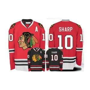  EDGE Chicago Blackhawks Authentic NHL Jerseys #10 SHARP 