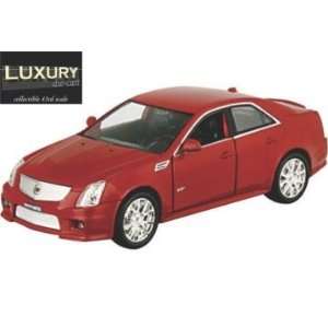  100426 1/43 Cadillac CTS V Crystal REd Toys & Games