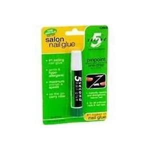  5 Second Nail Salon Nail Glue, 2 Gram Beauty