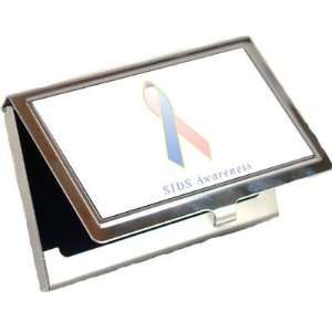  SIDS Awareness Ribbon Business Card Holder Office 
