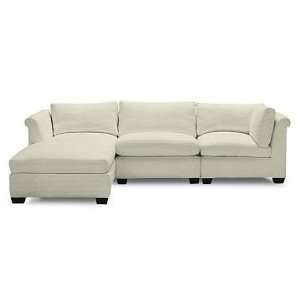 Williams Sonoma Home WSH Sectional Chaise, Right Arm, Raffia, Off 