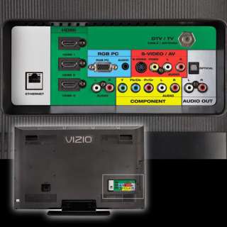   Series TRULED 240Hz sps LED LCD VIZIO Internet Apps HDTV Electronics