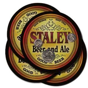  Staley Beer and Ale Coaster Set