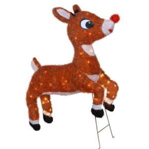  Rudolph the Rednosed Reindeer 32 Soft Tinsel Animated Rudolph 
