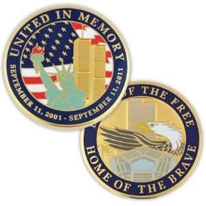  9.11 Anniversary   United In Memory Coin Toys & Games