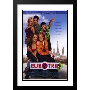 Eurotrip 20x26 Framed and Double Matted Movie Poster   Style A   2004