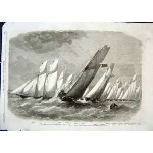  Ocean Race Victoria Yacht Club Off The Noman 1863