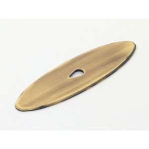 Classic Brass Cabinet Hardware 1197 Classic Brass Backplate Weathered 