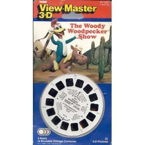  The Woody Woodpecker Show 3d View Master 3 Reel Set Toys 