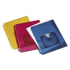  Project Pockets, 11x8 1/2, 3/PK, Assorted   11x8 1/2; 3/PK 