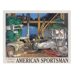  Fishing Tackle And Lures tin sign #1213 