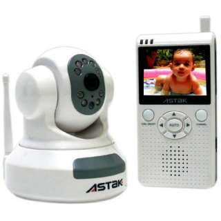  Astak 2.4 GHz Pan & Tilt Baby Camera with 2.5 LCD Color 