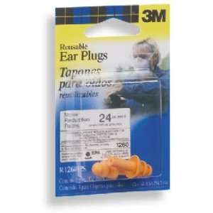  3M #R 1260 PR Orange Reusabl Ear Plug Health & Personal 