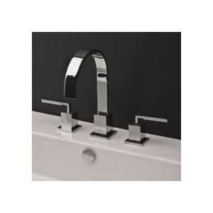  Lacava 1403 CR Deck Mount Three Hole Faucet W/ Arch Spout 