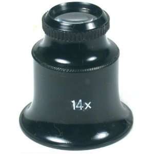  14X Eye Loupe Magnifier Jewelers Opti Magnifying Tool 