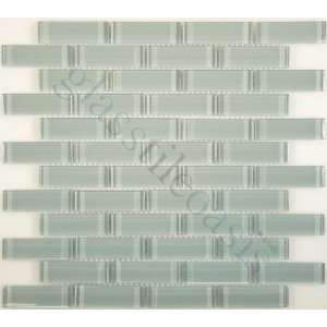   Grey Crystile Solids Glossy Glass Tile   15510