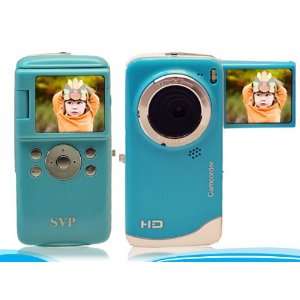  SVP HDDV1120 Turquoise High Definitopn Digital Camcorder 