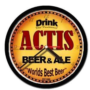  ACTIS beer and ale wall clock 