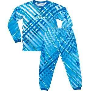 Thor Motocross Toddler Pajamas   6T/Blue Automotive