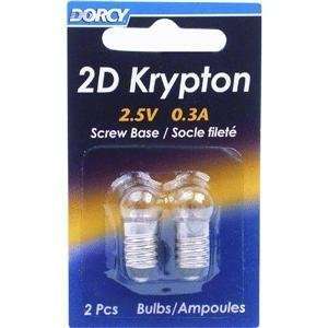  Dorcy 41 1648 2D Krypton Screw Base Replacement Bulb