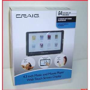  Craigs  Movie Media Player Touch Tab 4GB Electronics