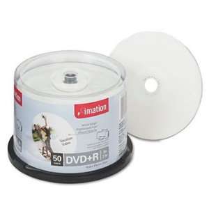  IMATION DVD+R Discs 4.7GB 16x Spindle White 50/Pack High 
