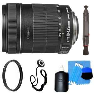  Canon EF S 18 135mm f/3.5 5.6 IS UD Standard Zoom Lens 