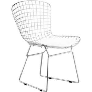  Zuo 188000 Wire Chair in Chrome   Set of 2 188000